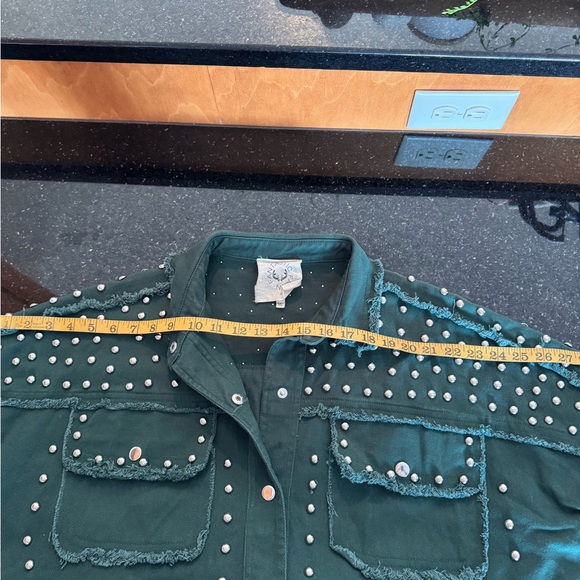 Fantastic Fawn Studded Raw Hem Jacket. - Picture 5 of 9